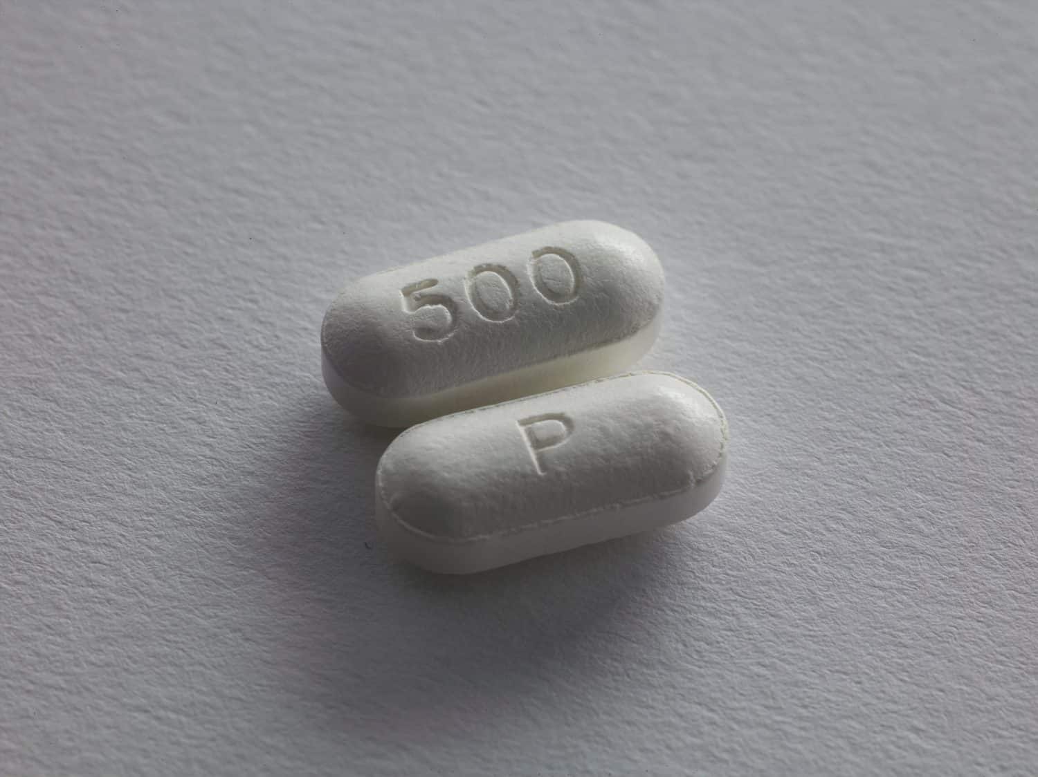 two white tablets