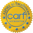 CARF accrediation badge