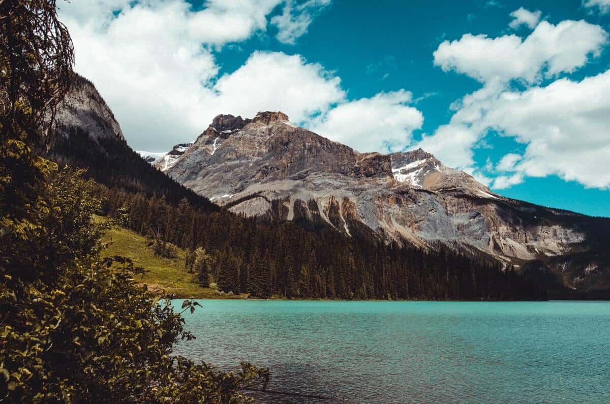 Emerald Lake in British Columbia, Canada.