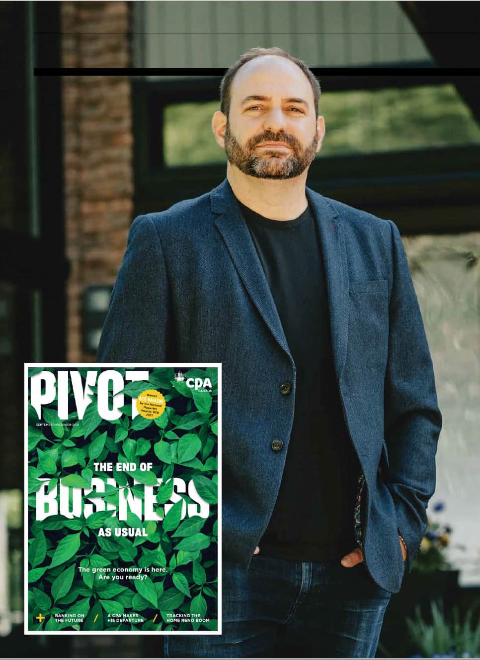 Shane Saltzman’s Interview with PIVOT Magazine
